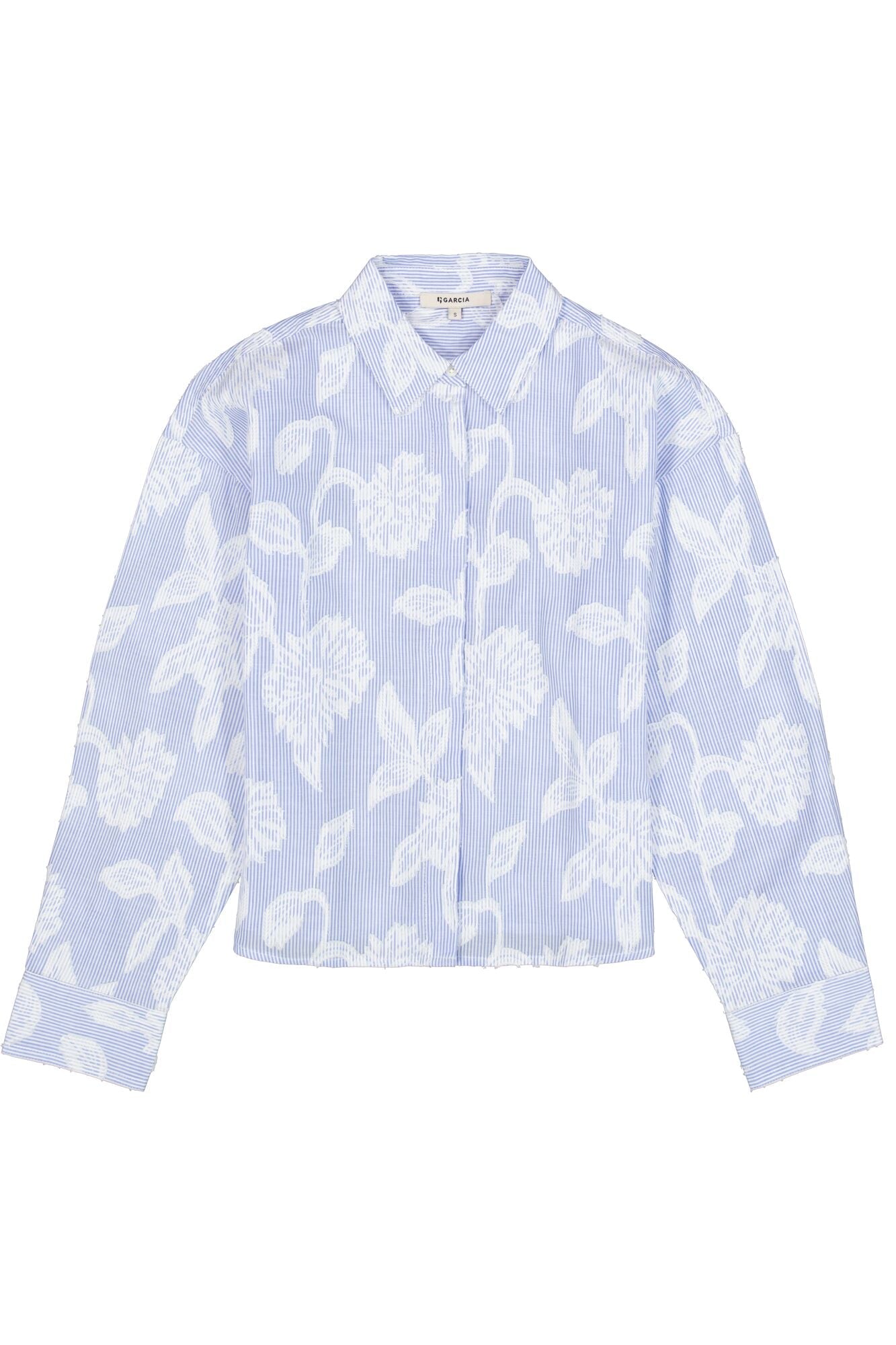 Blouse pour femme par Garcia | O260022 Bleuet | Boutique Vvög, vêtements mode pour homme et femme