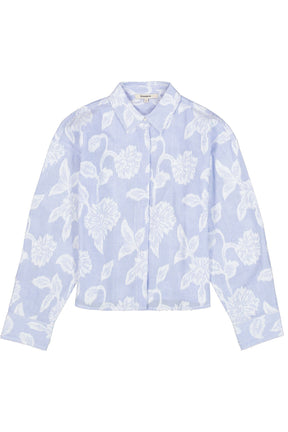 Blouse pour femme par Garcia | O260022 Bleuet | Boutique Vvög, vêtements mode pour homme et femme