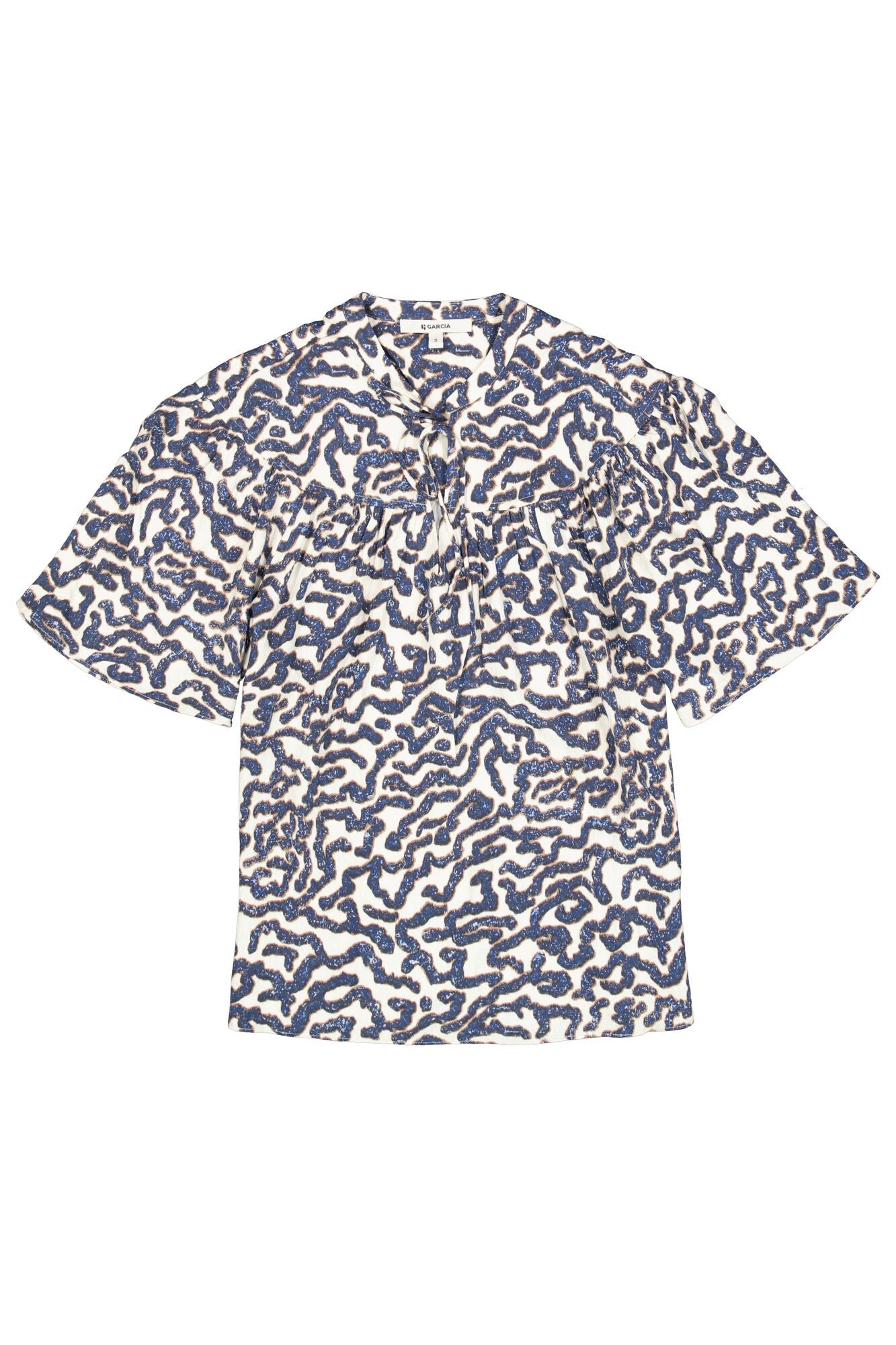 Blouse pour femme par Garcia | O260032 Blanc Cassé | Boutique Vvög, vêtements mode pour homme et femme