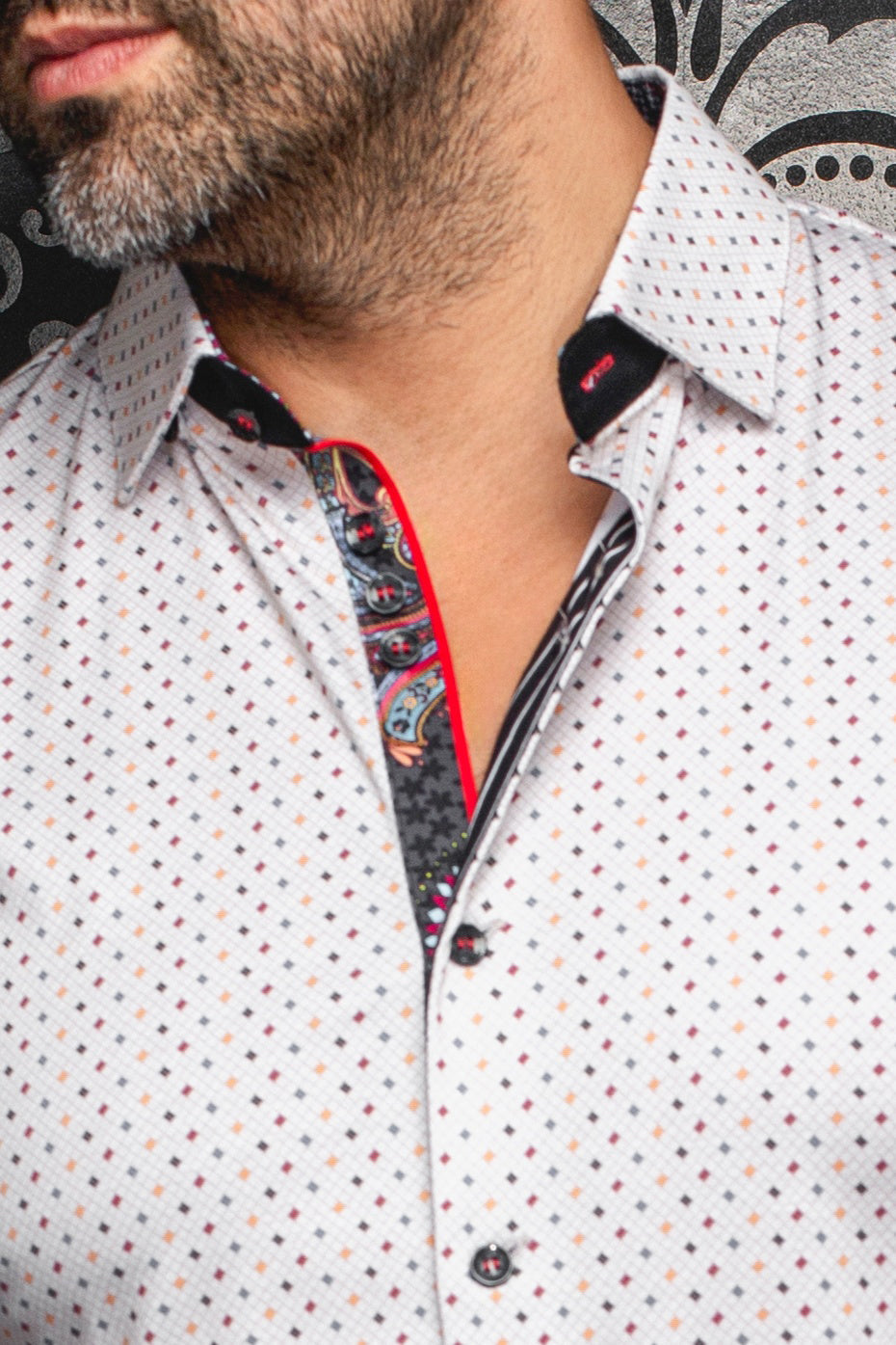 Chemise manches longues en Knit pour homme par Au Noir | OPTIMUS Pierre | Boutique Vvög, inventaire complet de la marque Au Noir