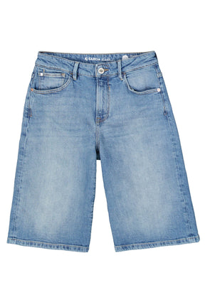 Bermuda denim pour femme par Garcia | P260346 Délavage Moyen | Boutique Vvög, vêtements mode pour homme et femme