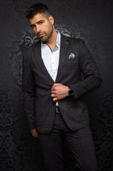 Blazer for men by Au Noir | PECK Brown | Boutique Vvög, complete inventory of the Au Noir brand