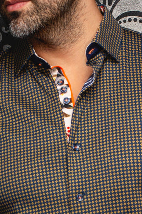 Chemise manches longues en Knit pour homme par Au Noir | POLGAR Denim | Boutique Vvög, inventaire complet de la marque Au Noir