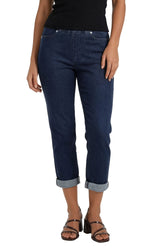 Capri pour femme par Carreli Jeans | PR 86 Denim Bleu | Boutique Vvög, vêtements mode pour homme et femme