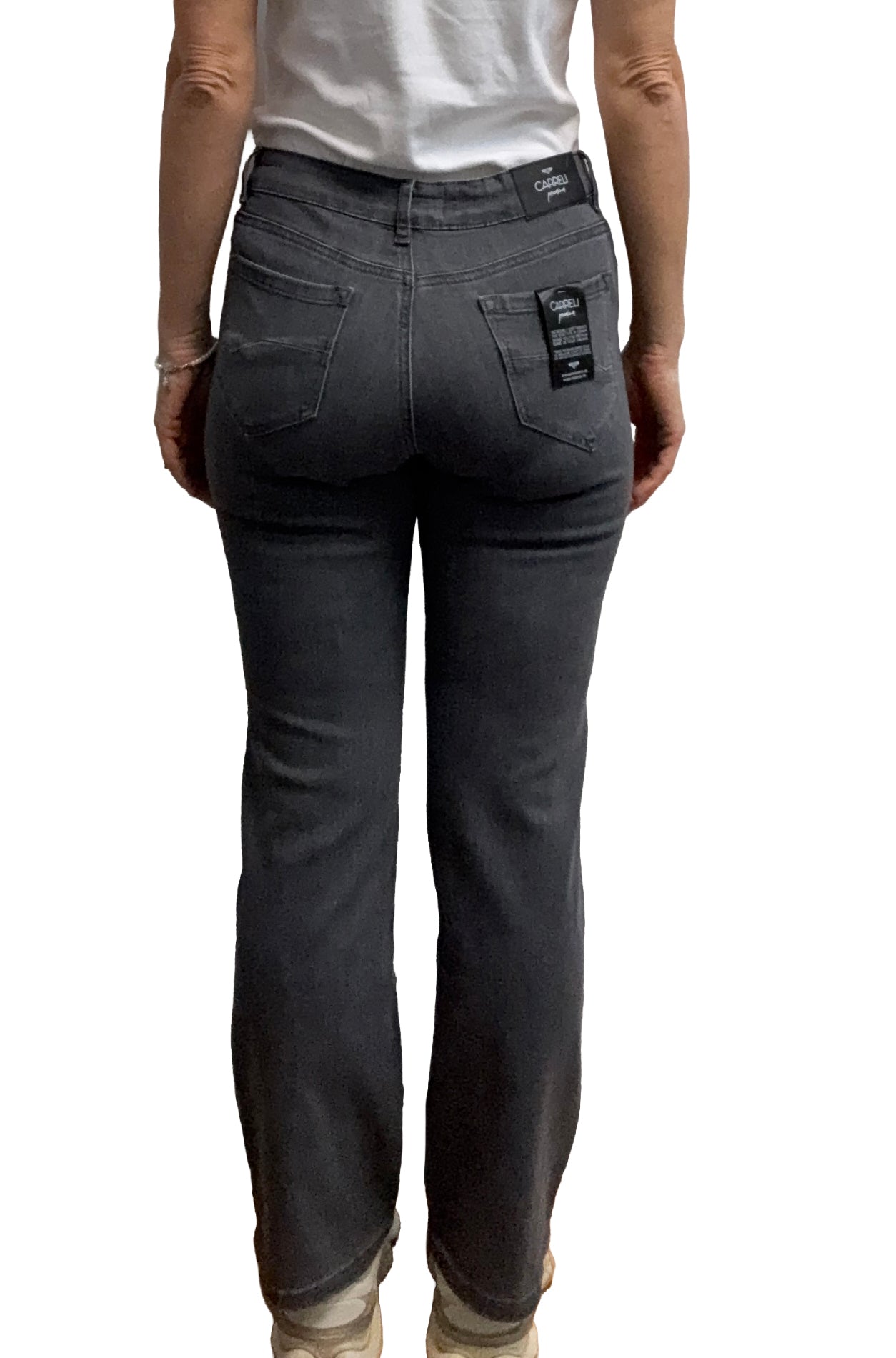 Jeans pour femme par Carreli Jeans | PR-180 Gris | Boutique Vvög, vêtements mode pour homme et femme