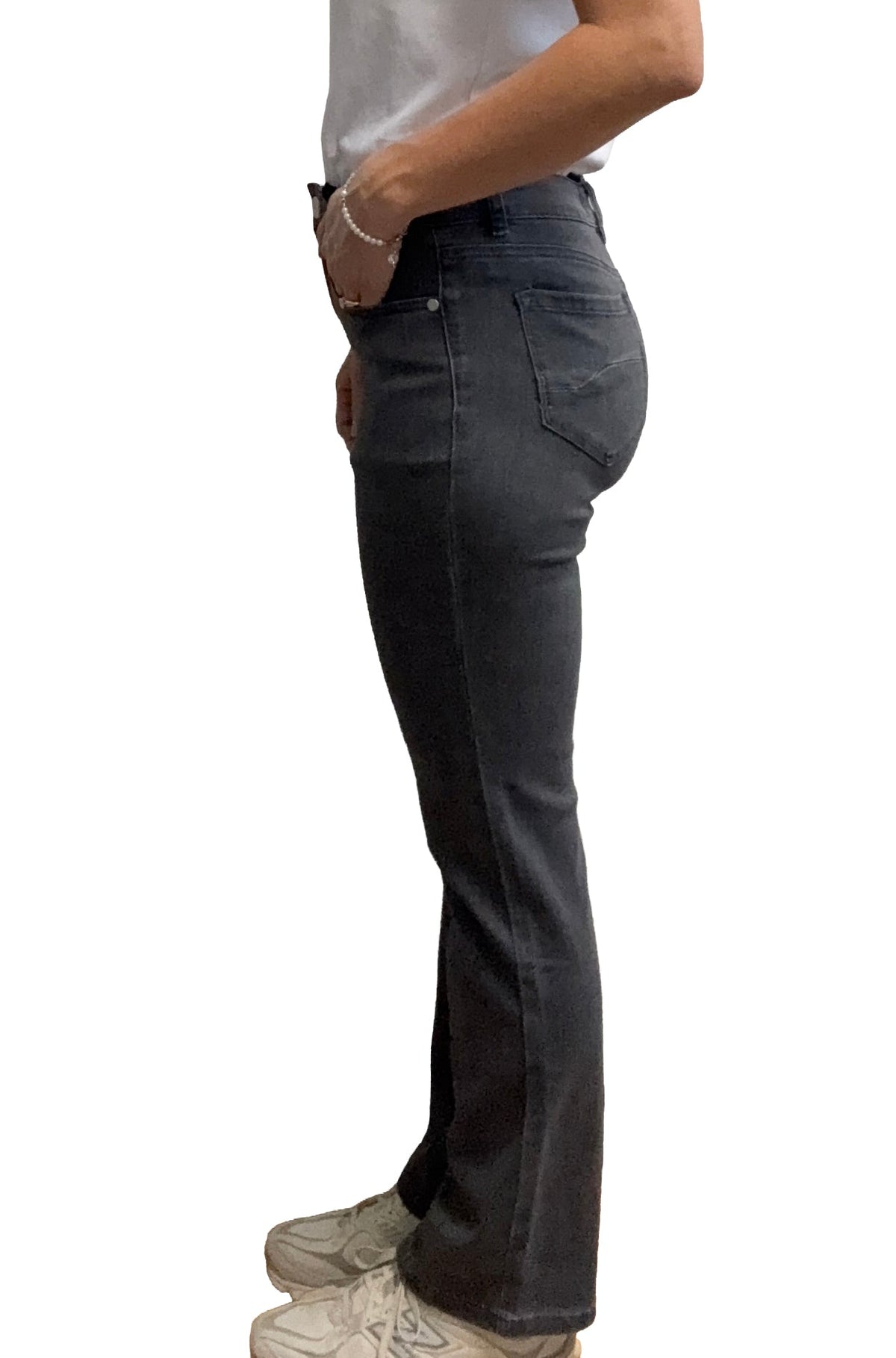 Jeans pour femme par Carreli Jeans | PR-180 Gris | Boutique Vvög, vêtements mode pour homme et femme