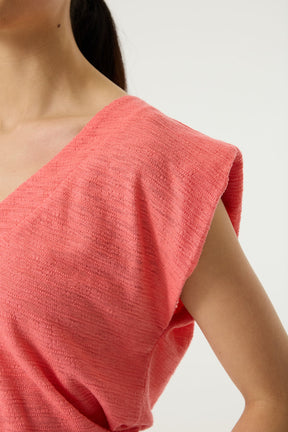 T-Shirt pour femme par Garcia | Q260004 Éclat corail | Boutique Vvög, vêtements mode pour homme et femme