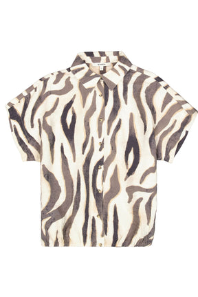 Blouse pour femme par Garcia | Q260030 Tourterelle | Boutique Vvög, vêtements mode pour homme et femme