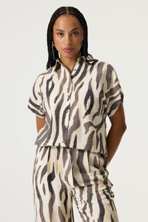 Blouse pour femme par Garcia | Q260030 Tourterelle | Boutique Vvög, vêtements mode pour homme et femme