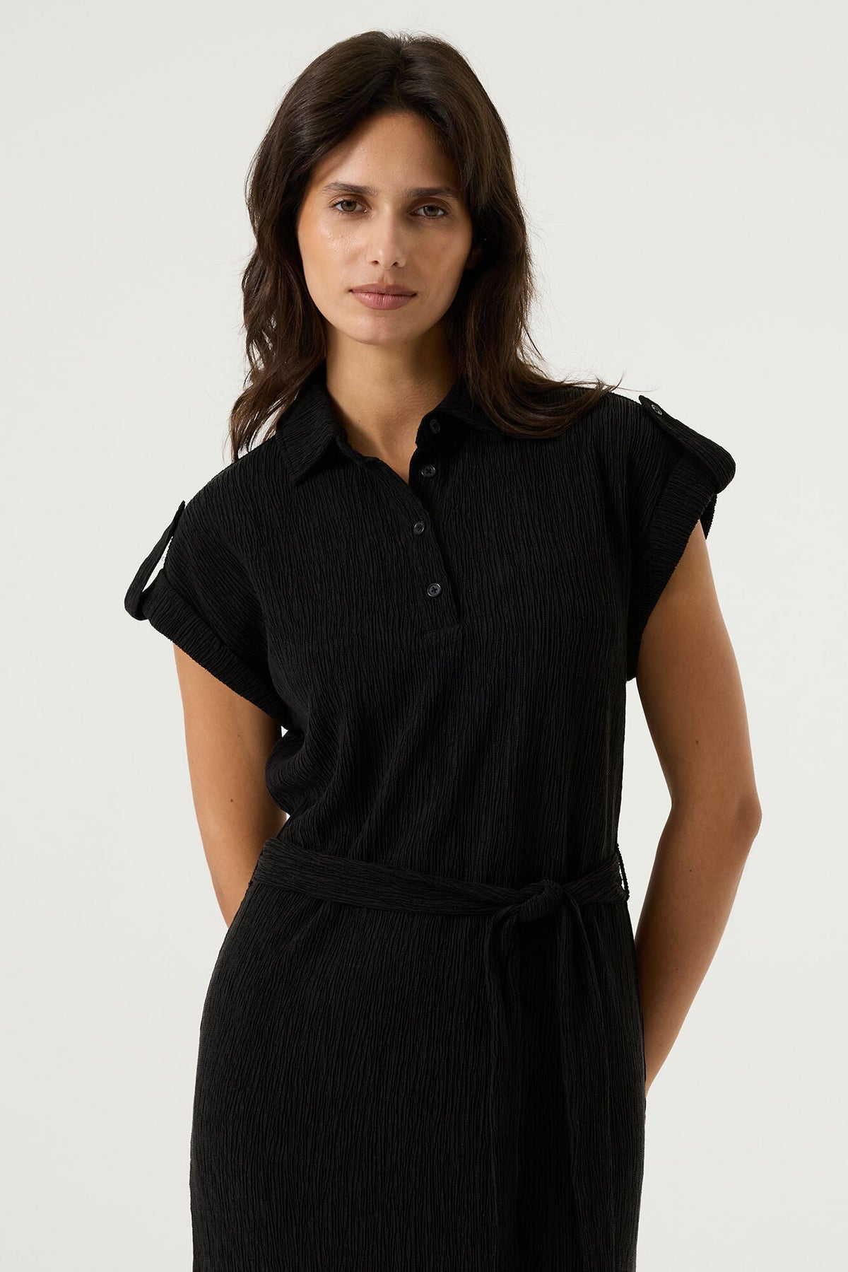 Robe pour femme par Garcia | Q260086 Noir | Boutique Vvög, vêtements mode pour homme et femme