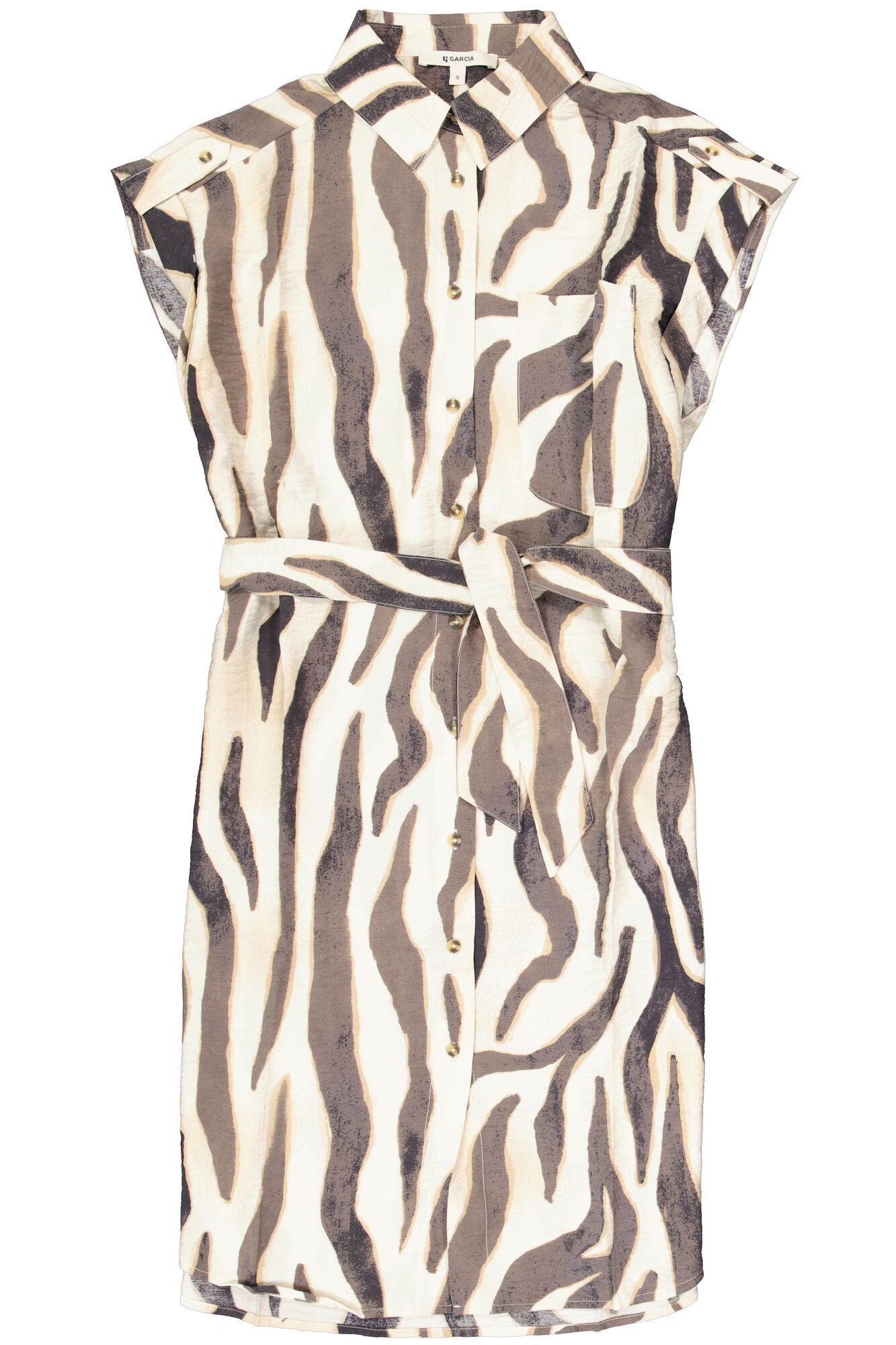 Robe pour femme par Garcia | Q260088 Tourterelle | Boutique Vvög, vêtements mode pour homme et femme