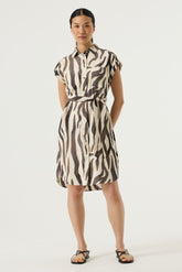 Robe pour femme par Garcia | Q260088 Tourterelle | Boutique Vvög, vêtements mode pour homme et femme