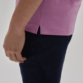 Polo manches courtes honeycomb pour homme par Robert Barakett | Georgia RB11016 Fuchsia| Boutique Vvög, vêtements mode pour homme & femmes