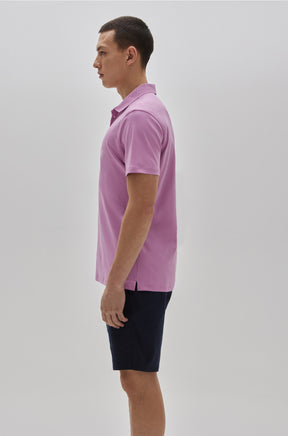 Polo manches courtes honeycomb pour homme par Robert Barakett | Georgia RB11016 Fuchsia| Boutique Vvög, vêtements mode pour homme & femmes