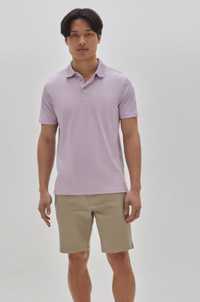 Polo manches courtes honeycomb pour homme par Robert Barakett | Georgia RB11016 Light Pink | Boutique Vvög, vêtements mode pour homme & femmes