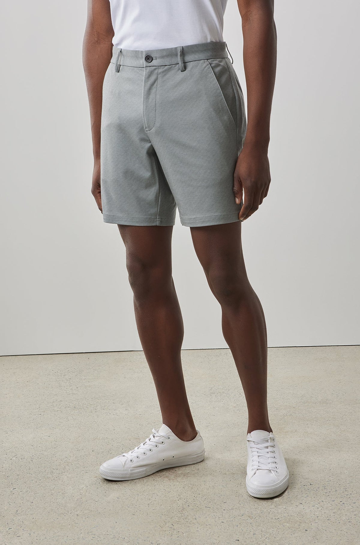 Short décontracté pour homme par Robert Barakett | RB11057 Lomita Mousse Poussiéreuse | Boutique Vvög, vêtements mode pour homme et femme