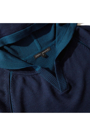 Coton ouaté Robert Barakett | HIGHGATE RB12044 Bleu Marine | Boutique Vvög, vêtements mode pour homme & femmes