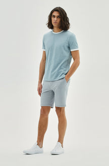 Chandail manches courtes pour homme par Robert Barakett | Whitner RB21084 Thé Doux | Boutique Vvög, vêtements mode pour homme & femmes