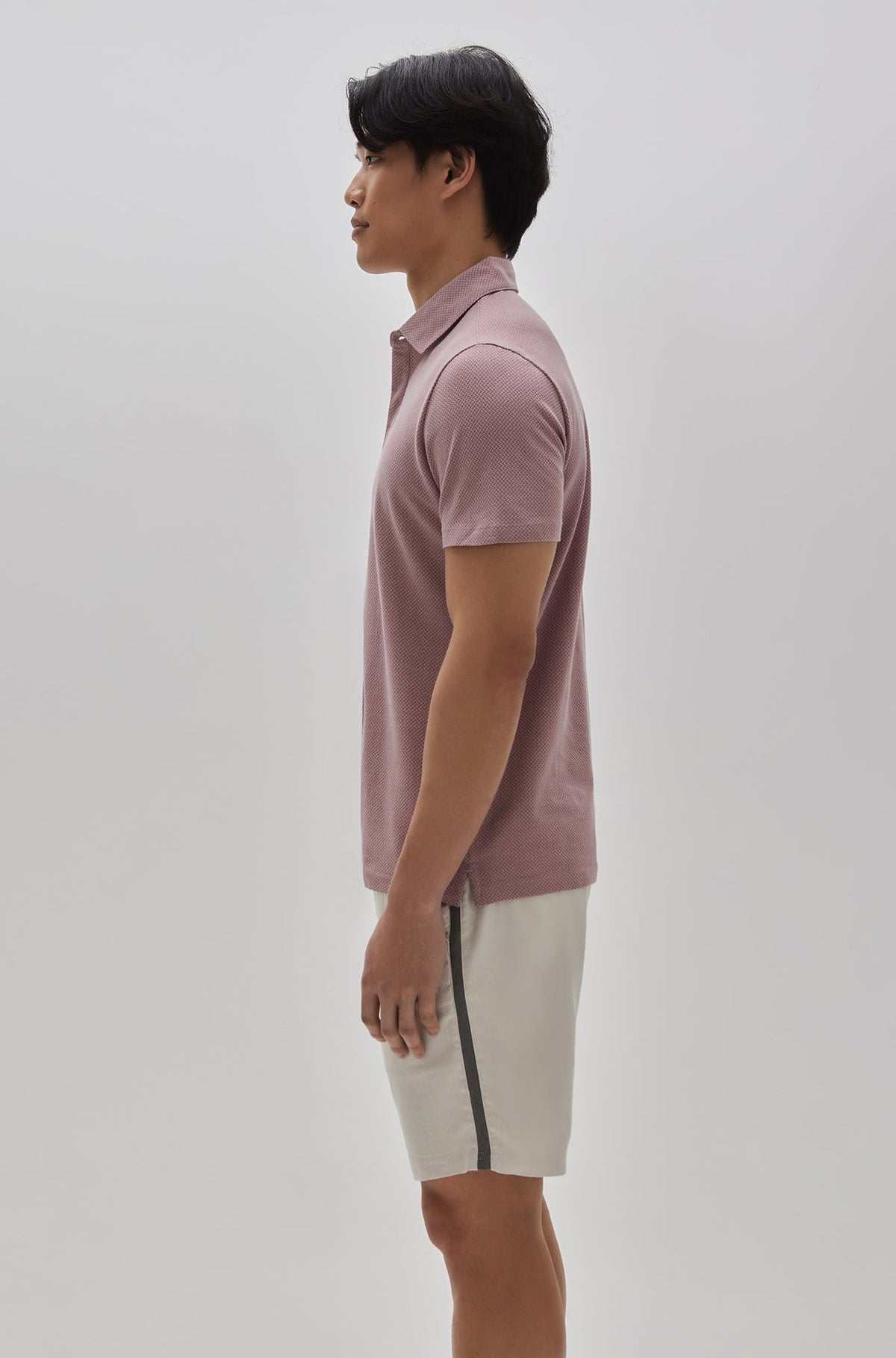 Polo à manches courtes pour homme par Robert Barakett | RB21117 Creston Corail | Boutique Vvög, vêtements mode pour homme et femme