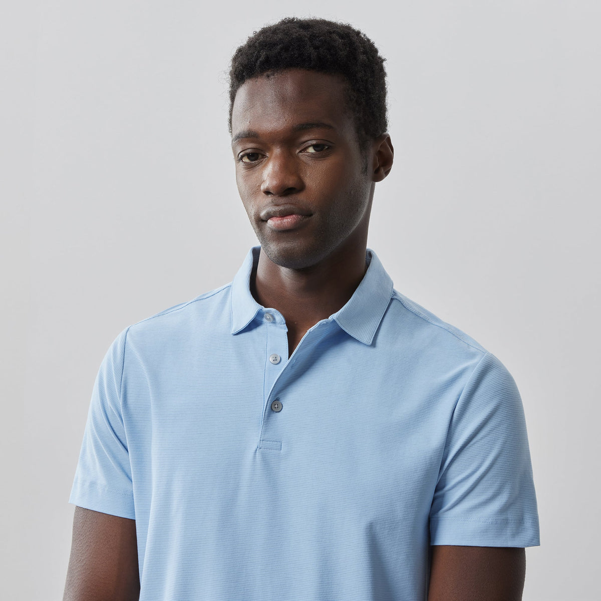 Polo à manches courtes pour homme par Robert Barakett | RB31040 Hickman Cloche Bleue | Boutique Vvög, vêtements mode pour homme et femme