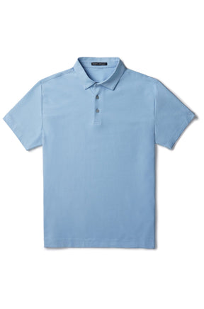 Polo à manches courtes pour homme par Robert Barakett | RB31040 Hickman Cloche Bleue | Boutique Vvög, vêtements mode pour homme et femme