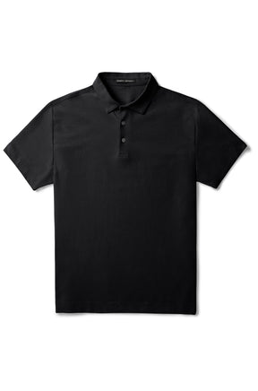 Polo à manches courtes pour homme par Robert Barakett | RB31040 Hickman Noir | Boutique Vvög, vêtements mode pour homme et femme