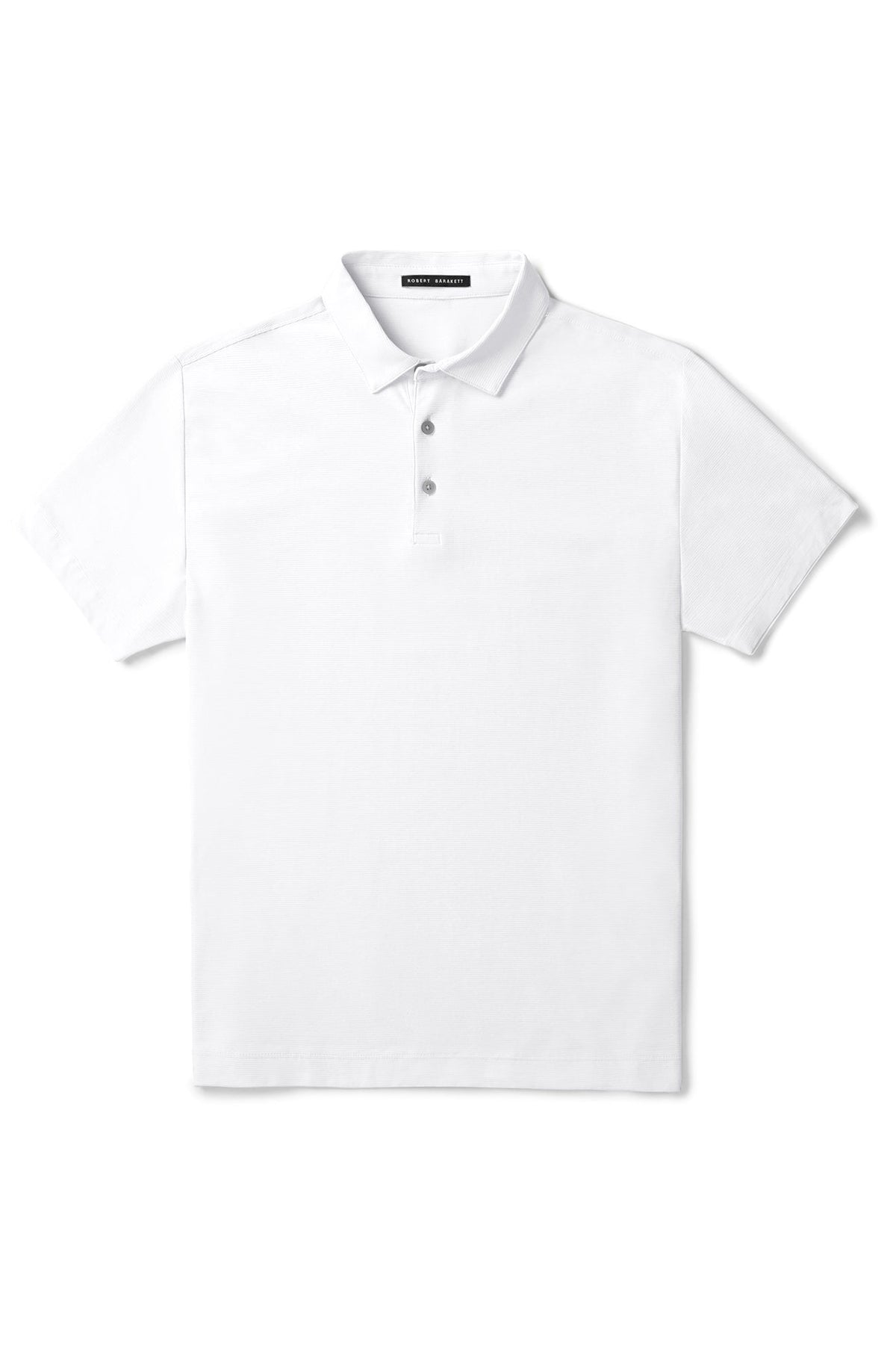 Polo à manches courtes pour homme par Robert Barakett | RB31040 Hickman Blanc | Boutique Vvög, vêtements mode pour homme et femme