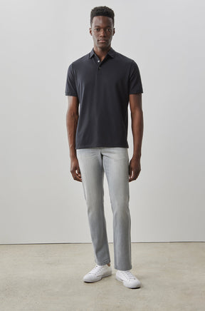 Polo à manches courtes pour homme par Robert Barakett | RB31088 Ragdan Noir | Boutique Vvög, vêtements mode pour homme et femme