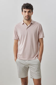 Polo à manches courtes pour homme par Robert Barakett | RB31088 Ragdan Corail | Boutique Vvög, vêtements mode pour homme et femme