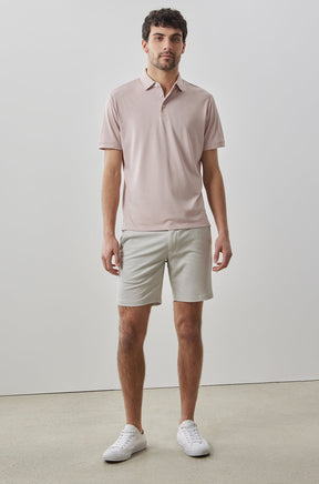 Polo à manches courtes pour homme par Robert Barakett | RB31088 Ragdan Corail | Boutique Vvög, vêtements mode pour homme et femme