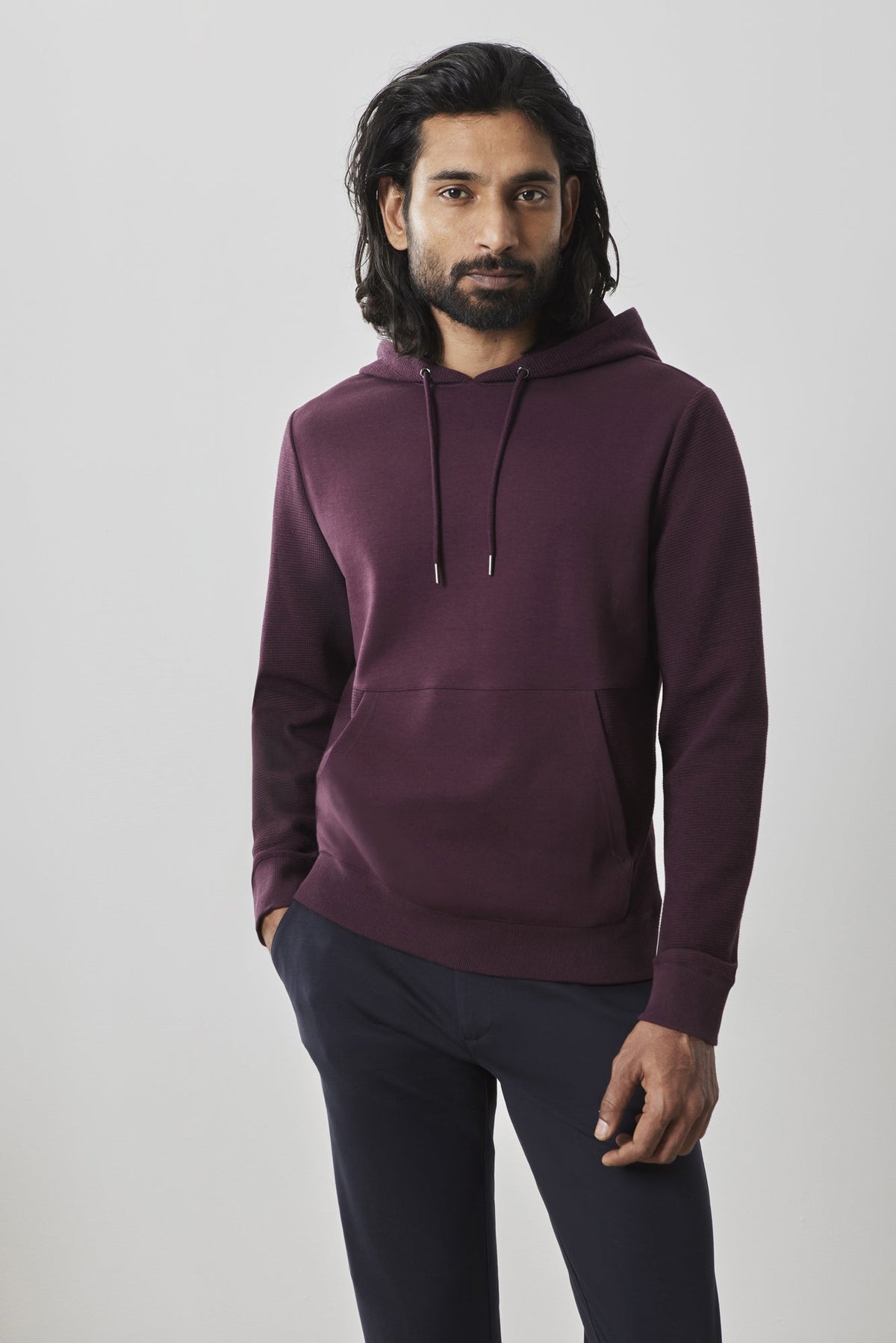 Coton ouaté pour homme par Robert Barakett | RB41458 Dugald Bordeaux | Boutique Vvög, vêtements mode pour homme et femme