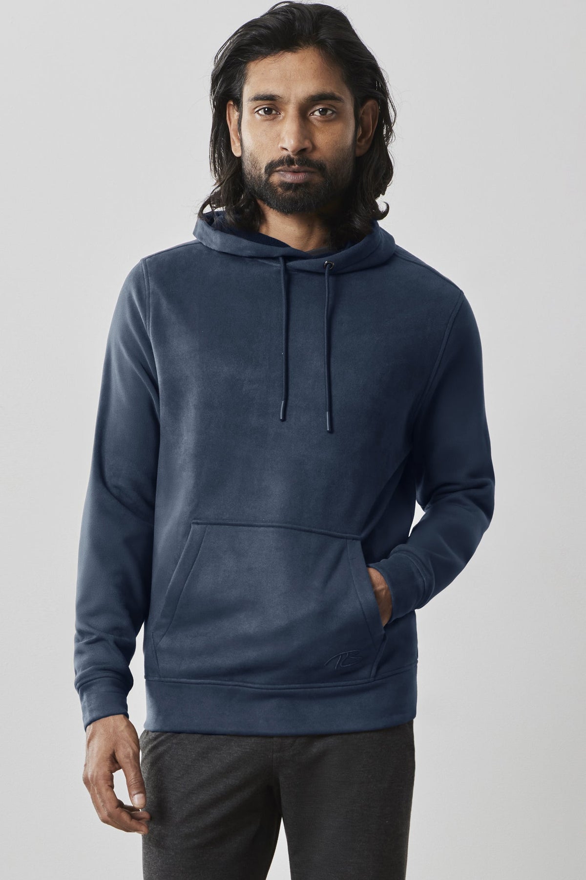 Coton ouaté en simili cuir pour homme par Robert Barakett | RB41487 Sidewinder Bleu Marine | Boutique Vvög, vêtements mode pour homme et femme