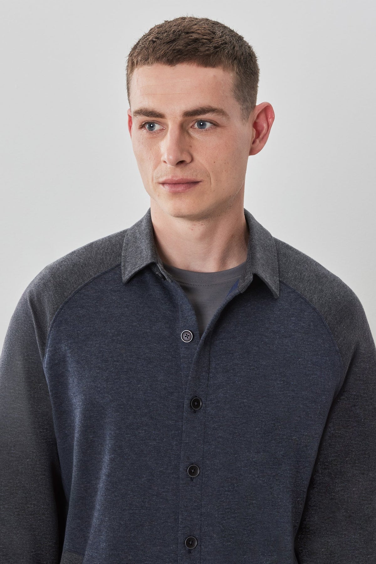 Surchemise pour homme par Robert Barakett | RB41513 Paolo Anthracite | Boutique Vvög, vêtements mode pour homme et femme