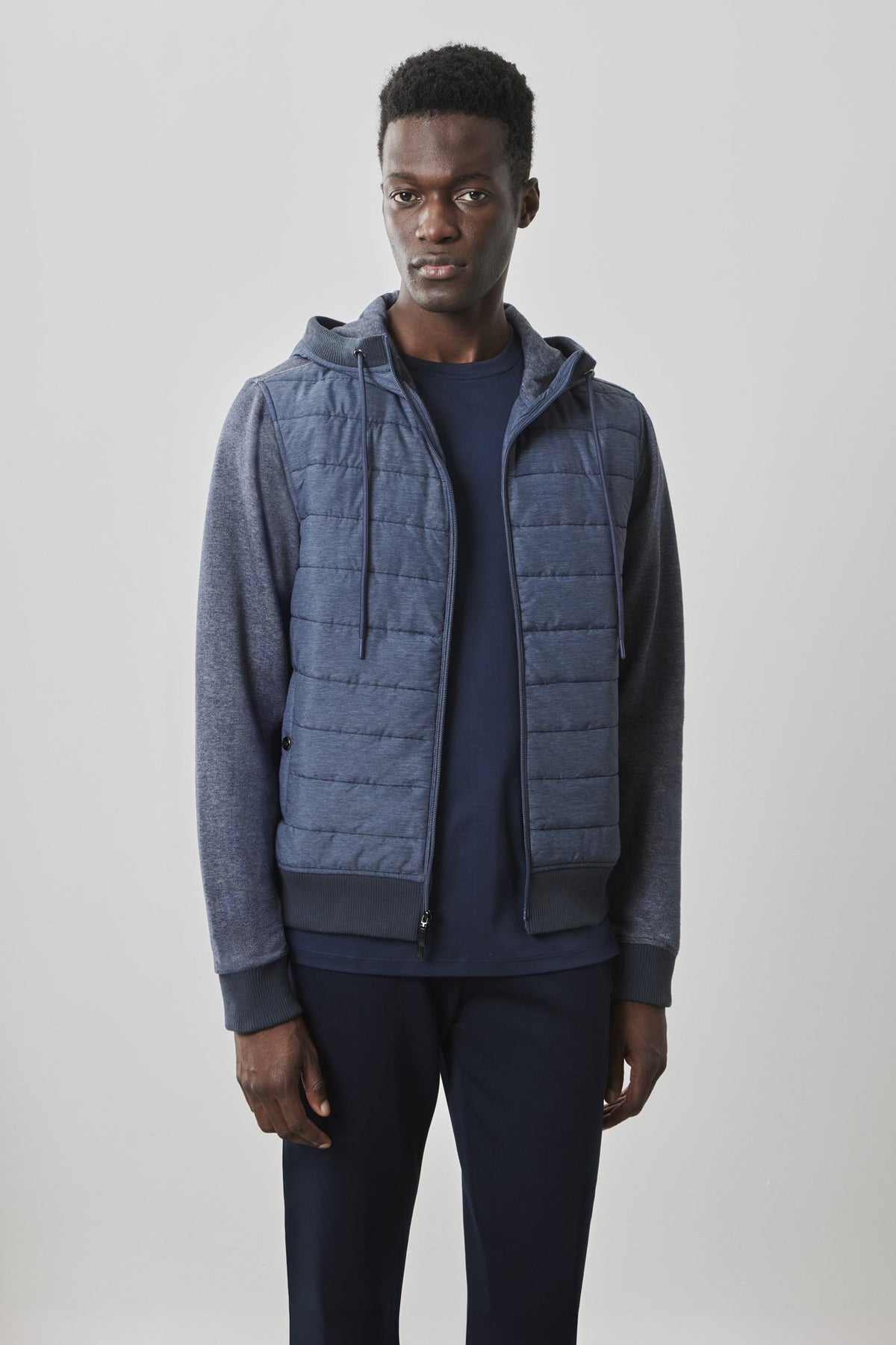 Veste matelassé pour homme par Robert Barakett | RB41539 Cowandame Bleu Marine | Boutique Vvög, vêtements mode pour homme et femme