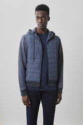 Veste matelassé pour homme par Robert Barakett | RB41539 Cowandame Bleu Marine | Boutique Vvög, vêtements mode pour homme et femme
