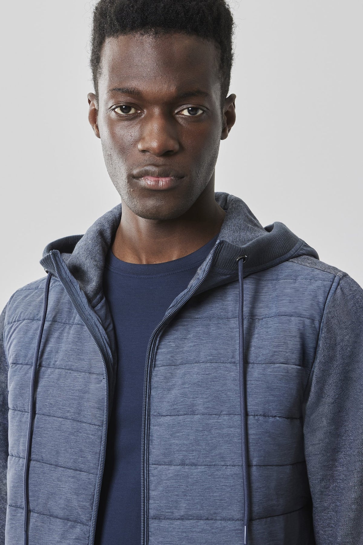 Veste matelassé pour homme par Robert Barakett | RB41539 Cowandame Bleu Marine | Boutique Vvög, vêtements mode pour homme et femme