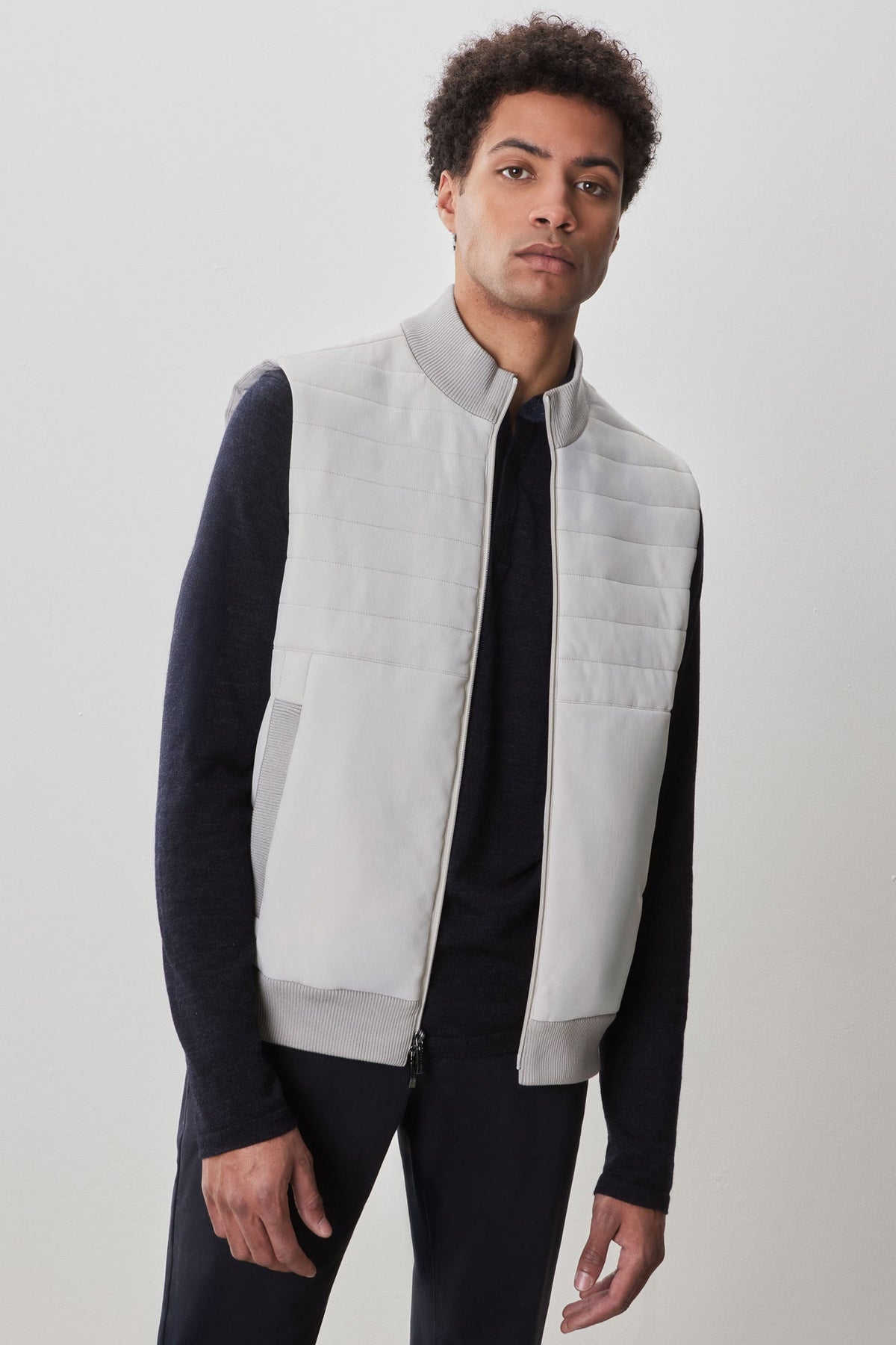 Veste sans manche pour homme par Robert Barakett | RB41541 Fremantle Pierre | Boutique Vvög, vêtements mode pour homme et femme