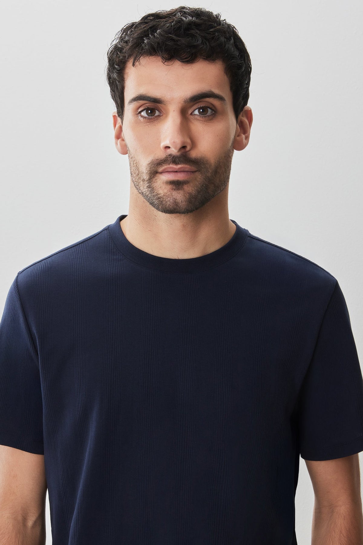 T-shirt col rond pour homme par Robert Barakett | RB51014 Portmao Bleu Marine | Boutique Vvög, vêtements mode pour homme et femme