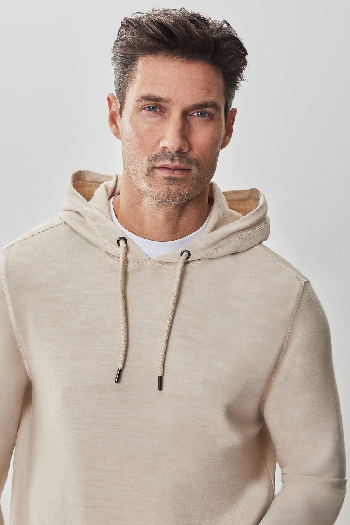Coton ouaté "overlock" pour homme par Robert Barakett | RB51052 Mesa Anthracite | Boutique Vvög, vêtements mode pour homme et femme
