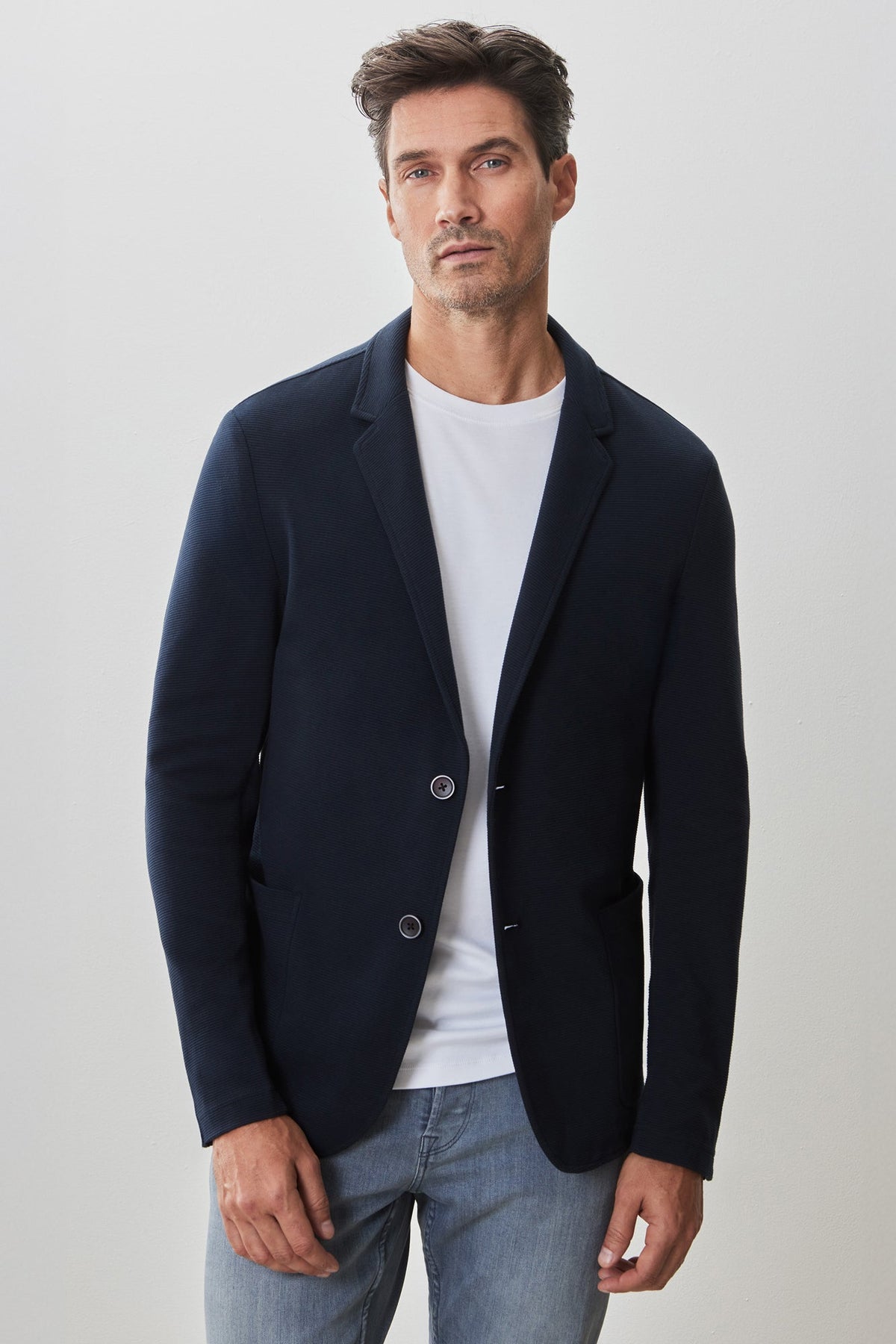 Veston sport pour homme par Robert Barakett | RB51094 Dulwich Bleu Marine | Boutique Vvög, vêtements mode pour homme et femme