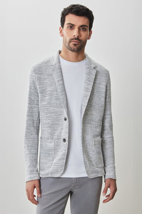 Veston pour homme par Robert Barakett | RB51102 Sudbury Gris Pâle | Boutique Vvög, vêtements mode pour homme et femme