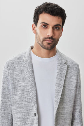 Veston pour homme par Robert Barakett | RB51102 Sudbury Gris Pâle | Boutique Vvög, vêtements mode pour homme et femme