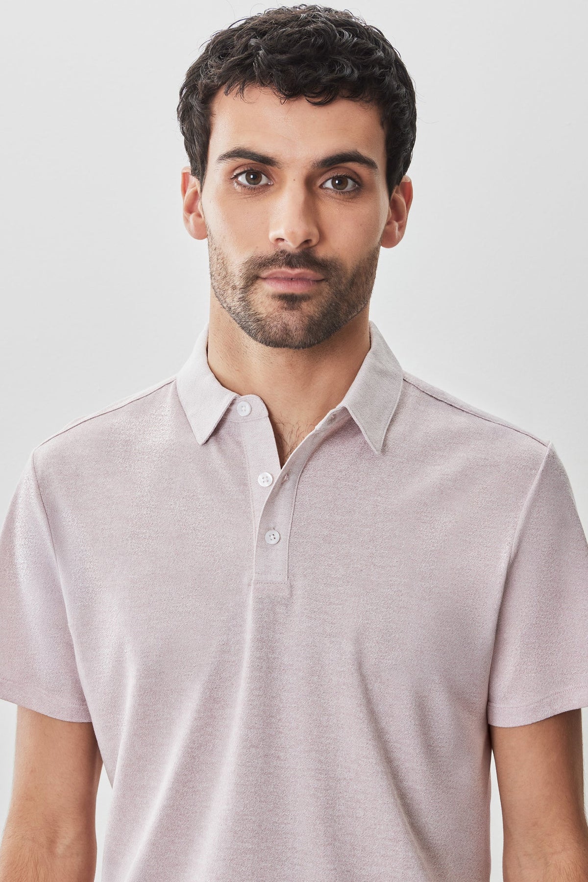 Polo pour homme par Robert Barakett | RB51107 Roscoe Rose | Boutique Vvög, vêtements mode pour homme et femme