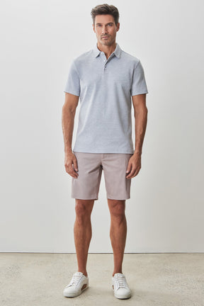 Polo pour homme par Robert Barakett | RB51110 Duke Gris Clair | Boutique Vvög, vêtements mode pour homme et femme
