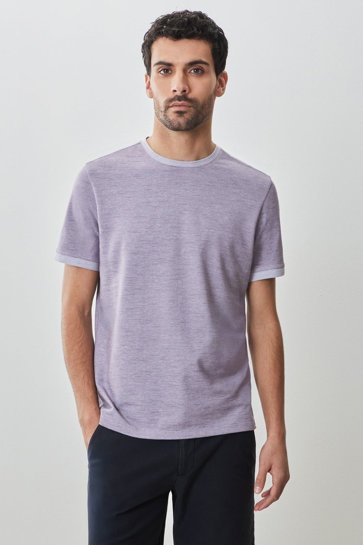 T-Shirt pour homme par Robert Barakett | RB51129 Marsh Violet | Boutique Vvög, vêtements mode pour homme et femme