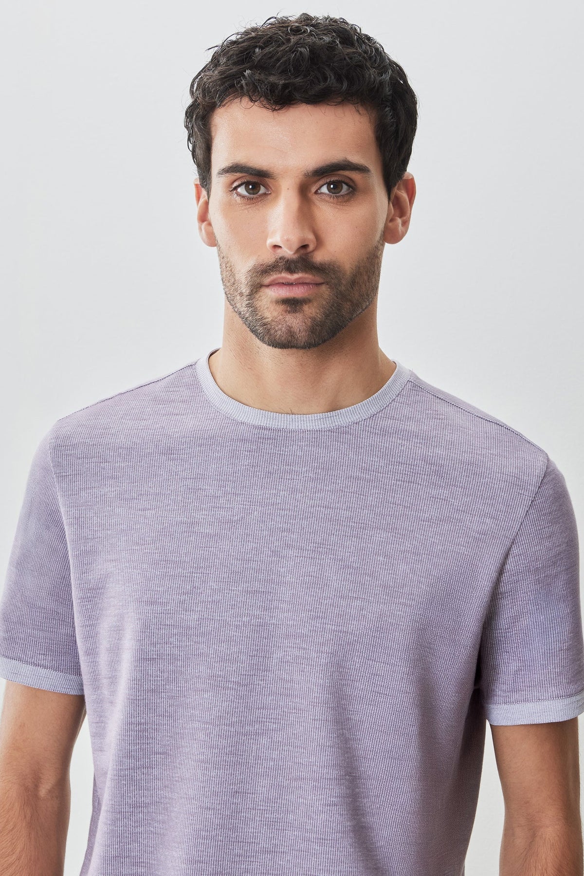 T-Shirt pour homme par Robert Barakett | RB51129 Marsh Violet | Boutique Vvög, vêtements mode pour homme et femme