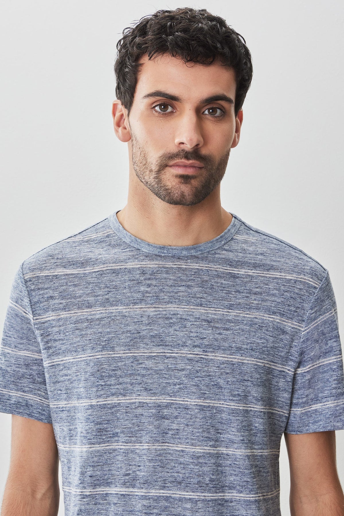 T-Shirt pour homme par Robert Barakett | RB51174 Folsom Bleu | Boutique Vvög, vêtements mode pour homme et femme