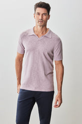 Polo à manches courtes pour homme par Robert Barakett | RB51196 South Shore Corail | Boutique Vvög, vêtements mode pour homme et femme