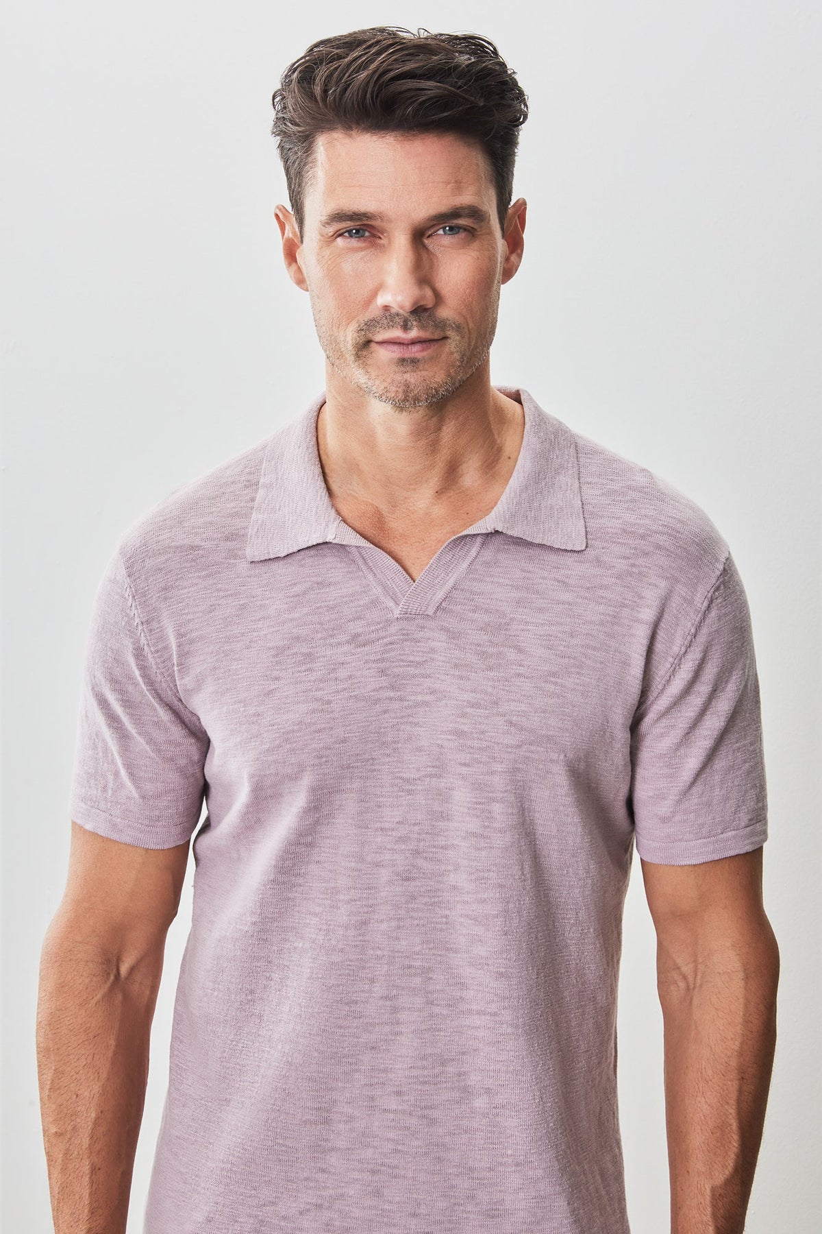 Polo à manches courtes pour homme par Robert Barakett | RB51196 South Shore Corail | Boutique Vvög, vêtements mode pour homme et femme