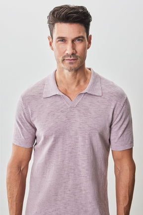Polo à manches courtes pour homme par Robert Barakett | RB51196 South Shore Corail | Boutique Vvög, vêtements mode pour homme et femme